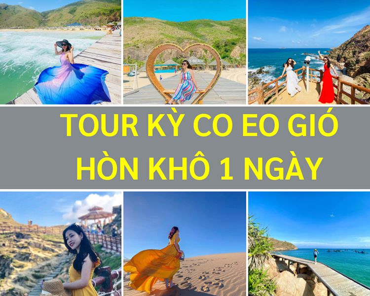 Tour du lịch Hòn Khô Kỳ Co Eo Gió - tour biển đảo đẹp nhất Quy Nhơn