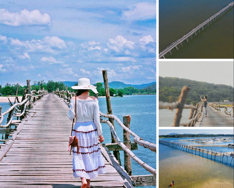 Cầu ông cọp được mệnh danh là cây cầu gỗ dài nhất Việt Nam