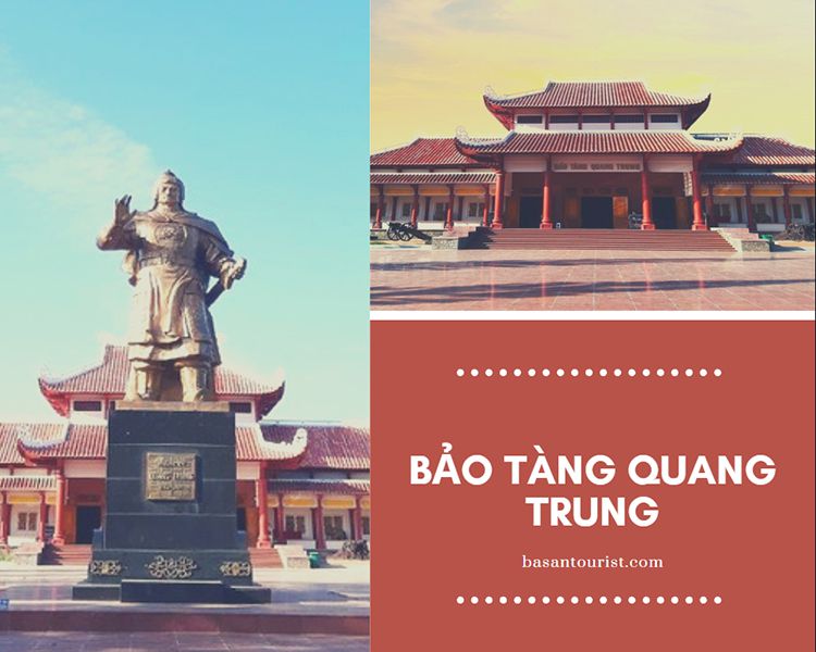 Bảo Tàng Quang Trung thuộc thị trấn Phú Phong, Tây Sơn, cách Quy Nhơn chừng 35km