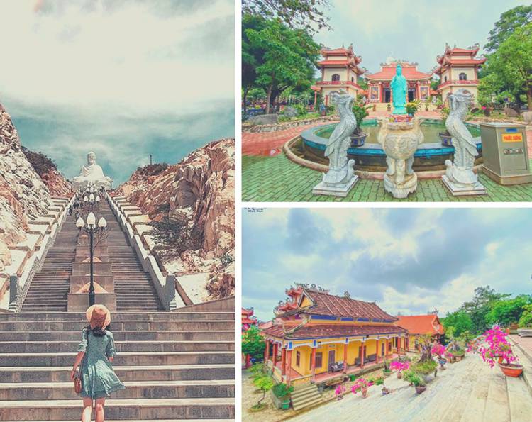 Chùa không chỉ là nơi tu dưỡng mà còn là địa điểm du lịch nỗi tiếng ở Bình Định