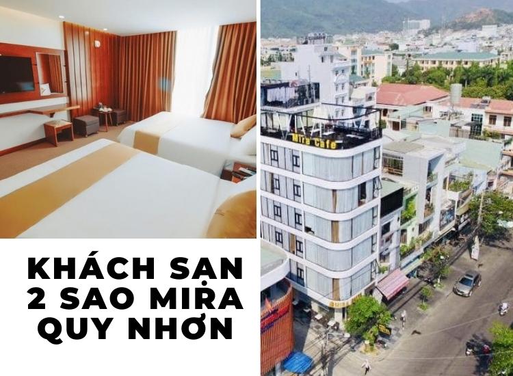 Khách sạn Mira Quy Nhơn, khách sạn 2 sao mới và phong cách sang trọng, giá tốt