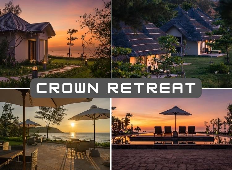 Crown Retreat - Resort gần Kỳ Co Eo Gió với phong cảnh cực chất