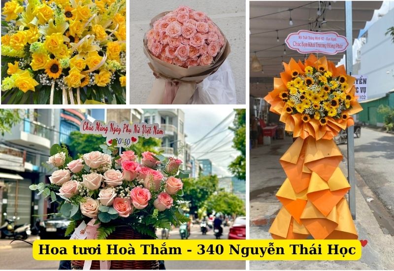 Shop hoa tươi Hòa Thắm Quy Nhơn -  Cửa hàng bán hoa lâu năm và chất lượng