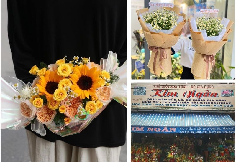 Shop hoa Kim Ngân - Địa chỉ mua hoa nổi tiếng ở Quy Nhơn