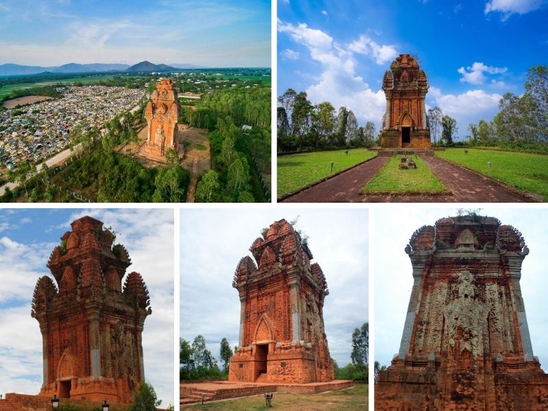 Tháp Cánh Tiên - Công trình kiến trúc cổ Chăm Pa